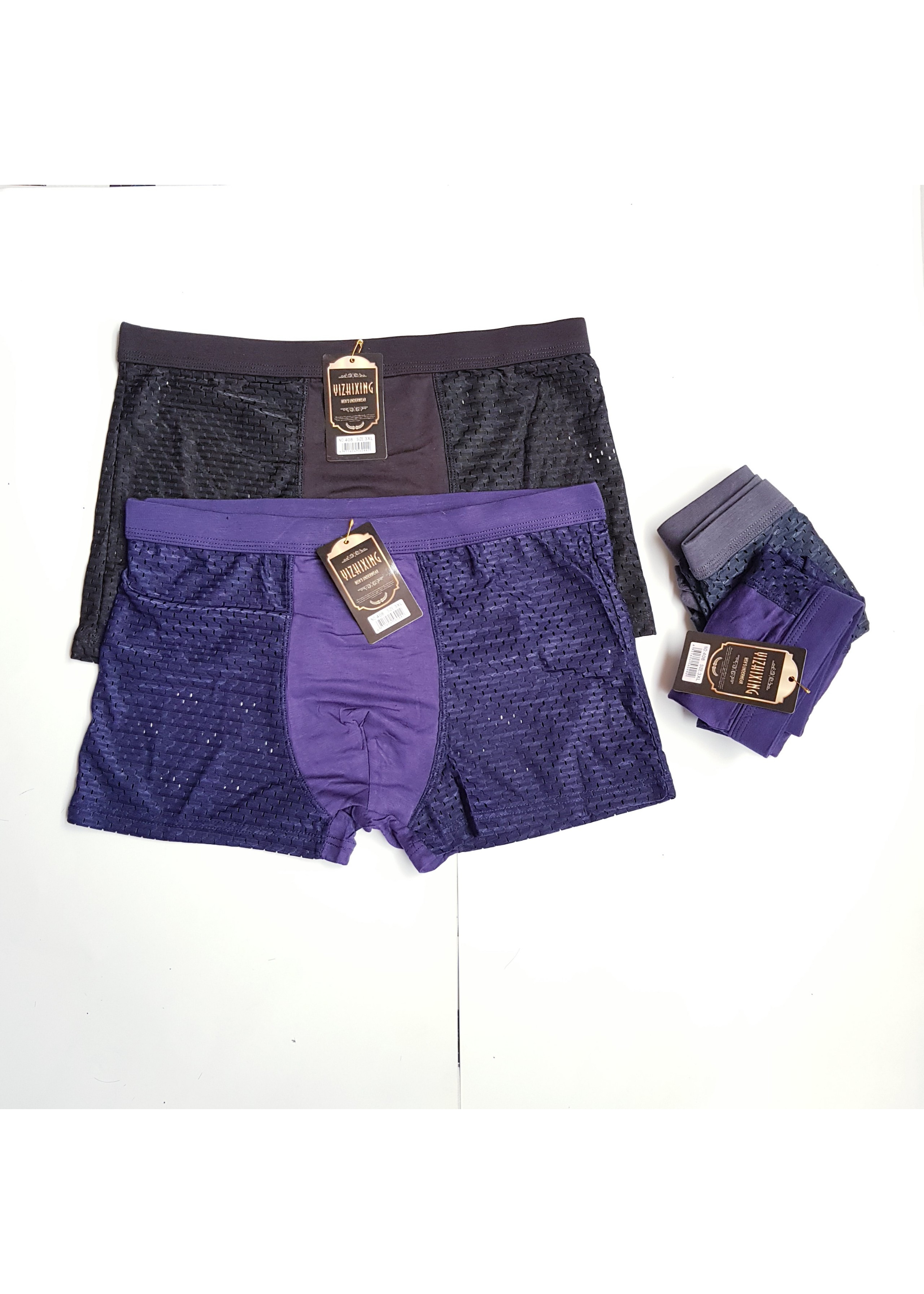 combo 4 chiếc sịp đùi ( boxer) nam thông hơi siêu mát