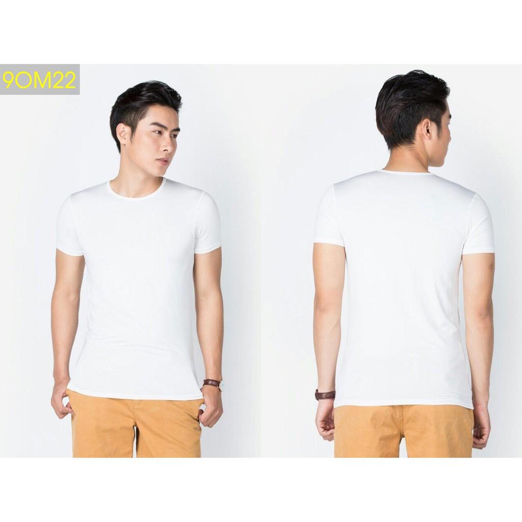 Áo Thun Cộc Tay Body Nam 100% Cotton Nhật Bản Co Giãn 4 Chiều, Áo Lót Nam