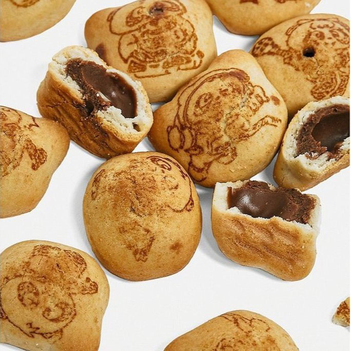 Lốc 10 Bánh Hello Meiji Panda Double Chocolate 43g