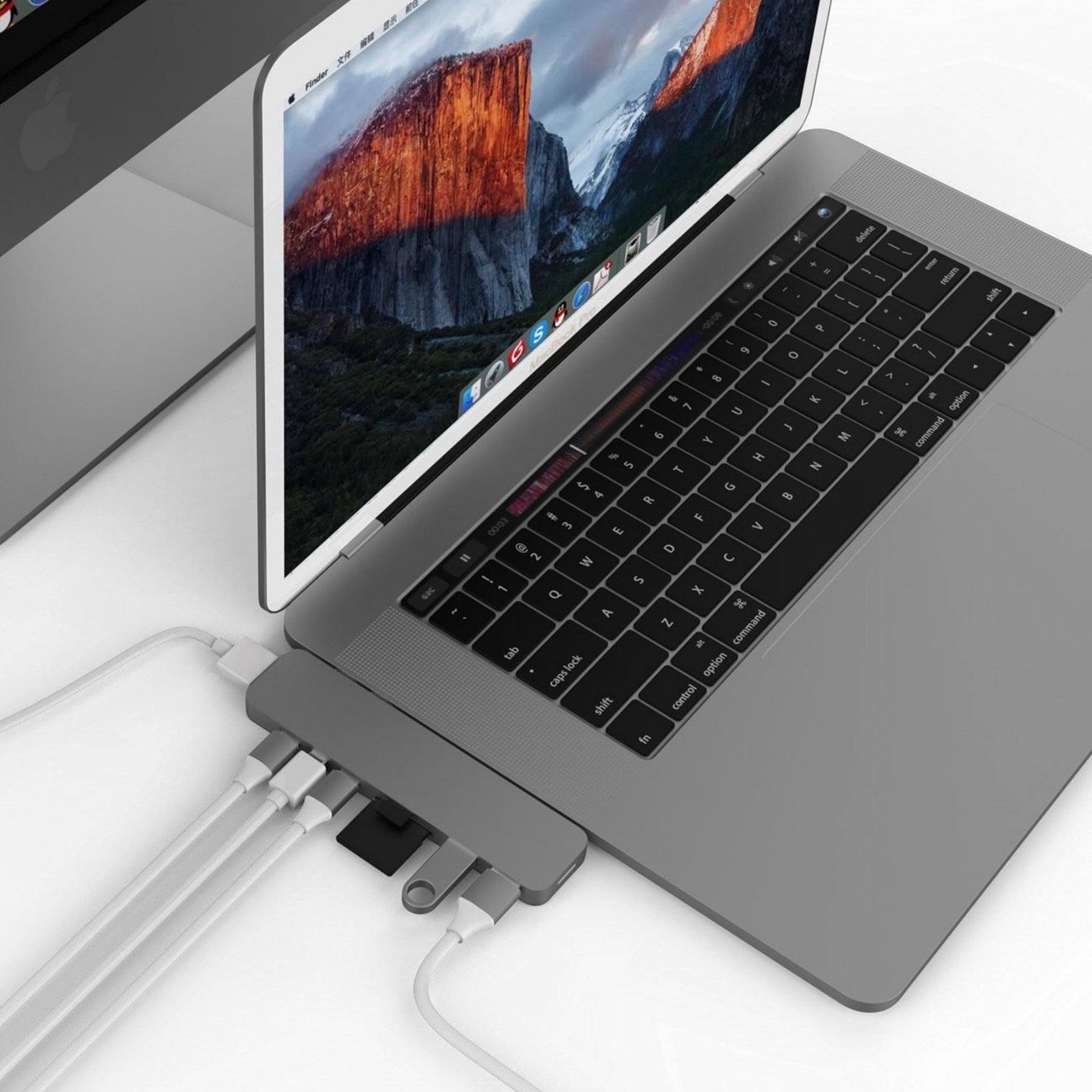 CỔNG CHUYỂN HYPERDRIVE PRO 8-IN-2 HUB FOR  MACBOOK PRO/AIR USB-C – GN28D  - HÀNG CHÍNH HÃNG