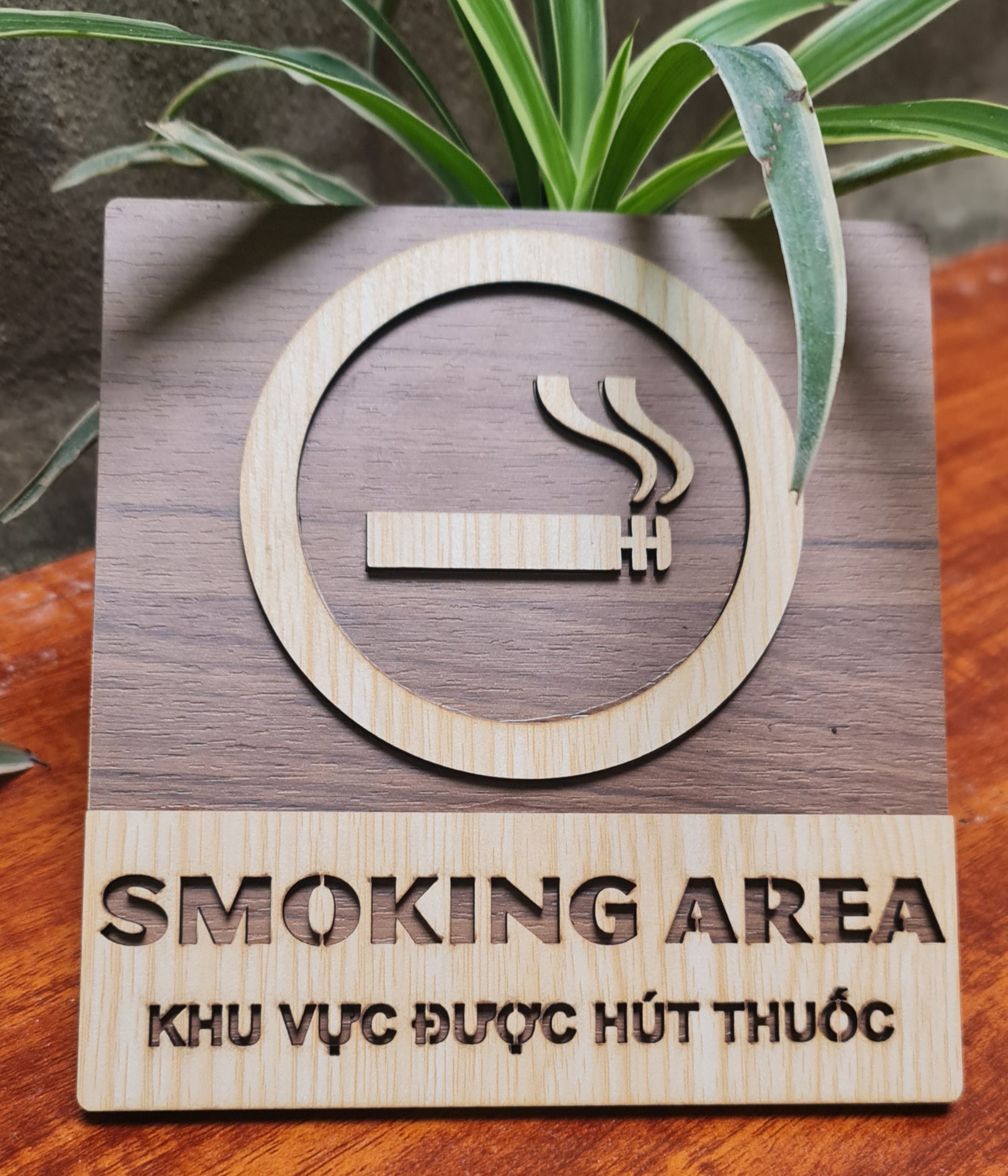 Bảng Cấm hút thuốc, biển báo No smoking, bảng báo Smoking area khu vực hút thuốc