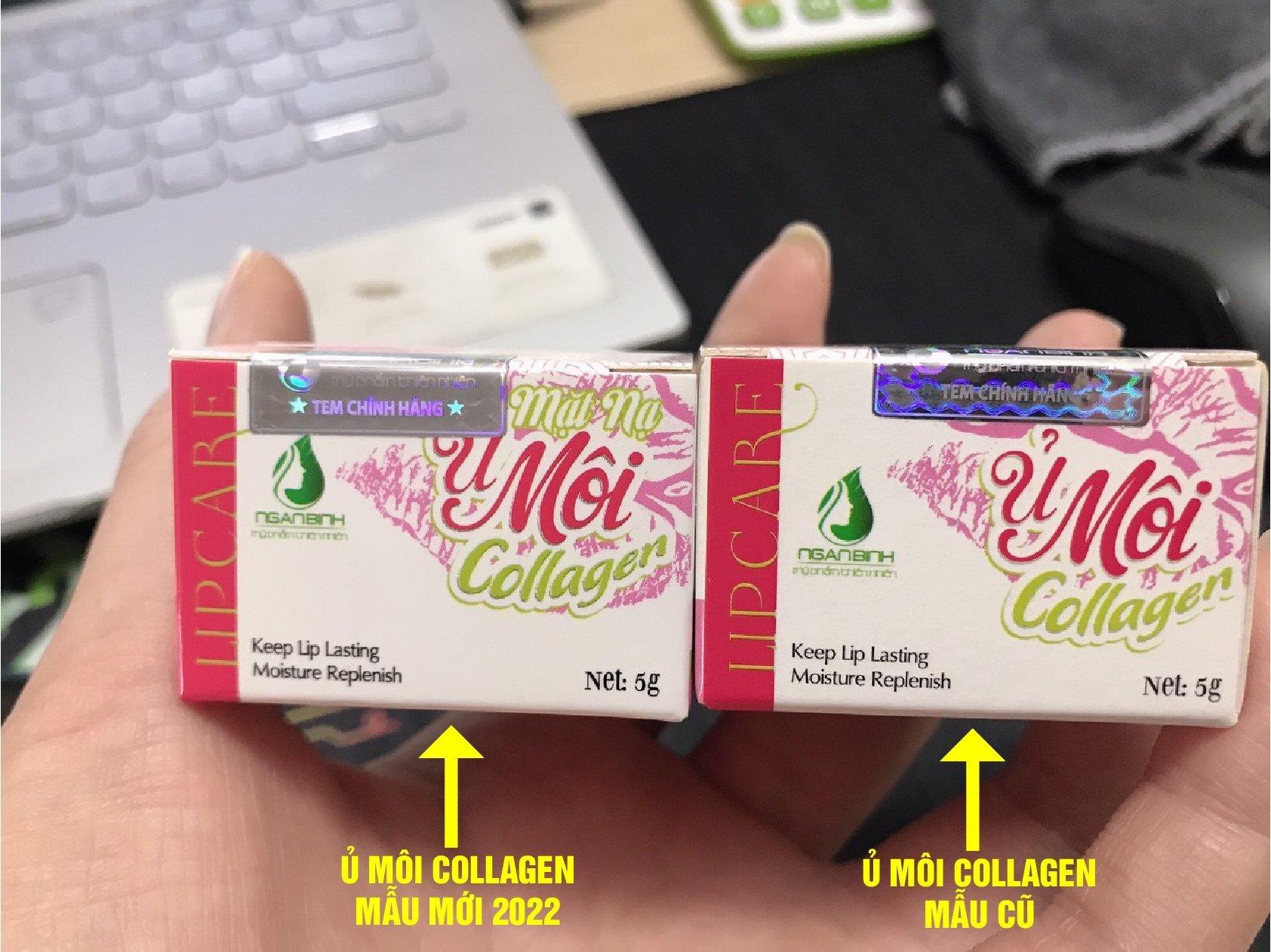Ủ MÔI COLLAGEN