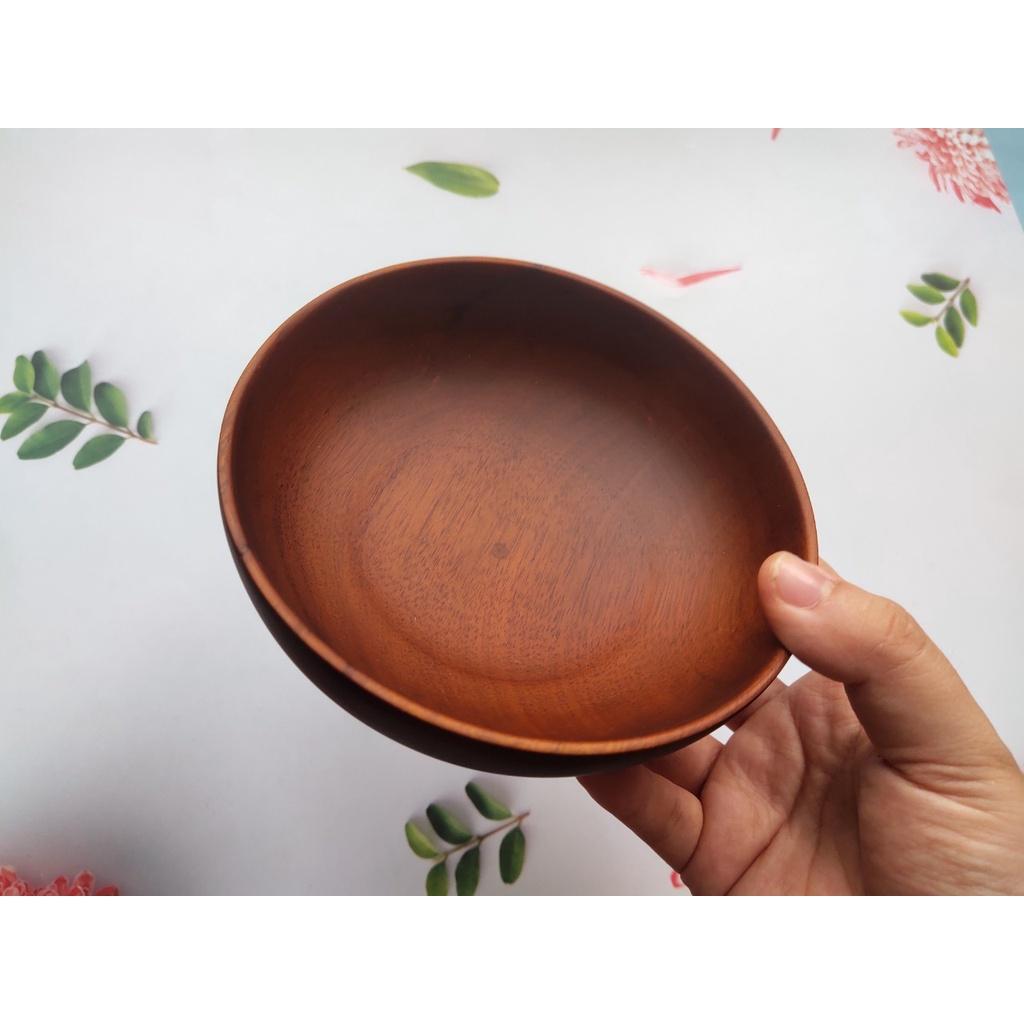 BÁT SALAD GỖ KEO 18X5 CM, BÁT KEO TỰ NHIÊN, CHỤP ẢNH TRANG TRÍ