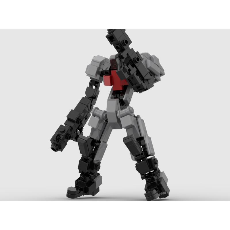 Đồ chơi lắp ráp Moc Mech Robot Mech Hyperposable