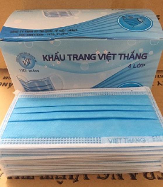 Khau trang y te 4 lớp Việt Thắng