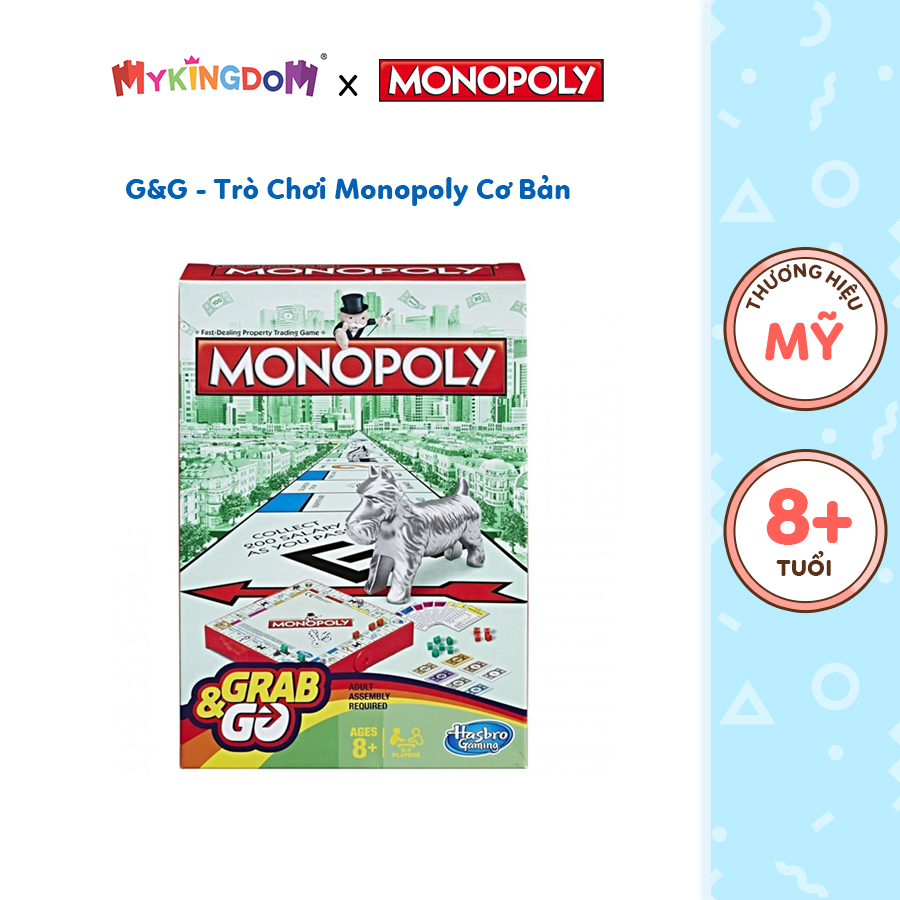 Trò chơi cờ tỷ phú Monopoly Cơ bản