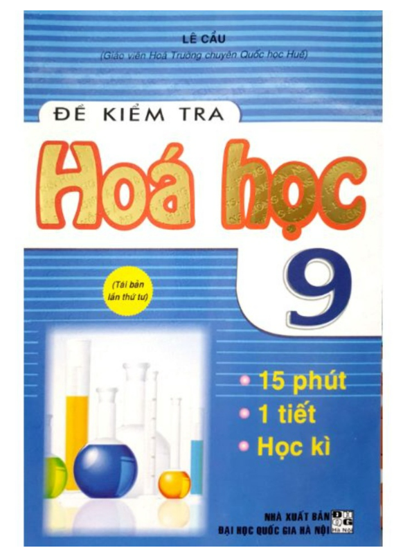 Sách - Đề Kiểm Tra Hóa Học 9