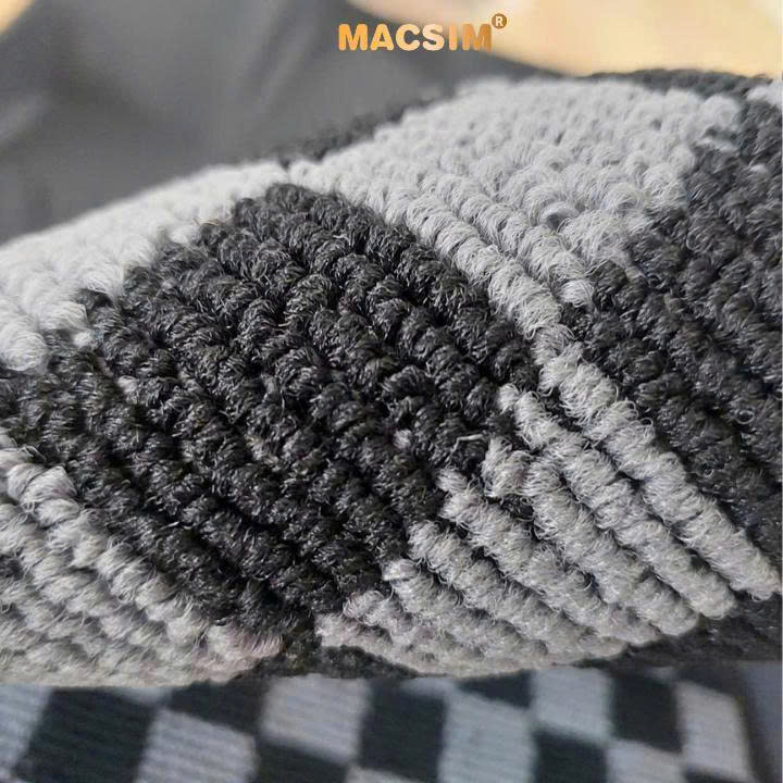 [CHÍNH HÃNG] Thảm lót sàn ô tô Honda CRV (2017-2022) Macsim – 2 Lớp Ca rô, chuẩn phom, Sử dụng lâu dài (Mã 03)