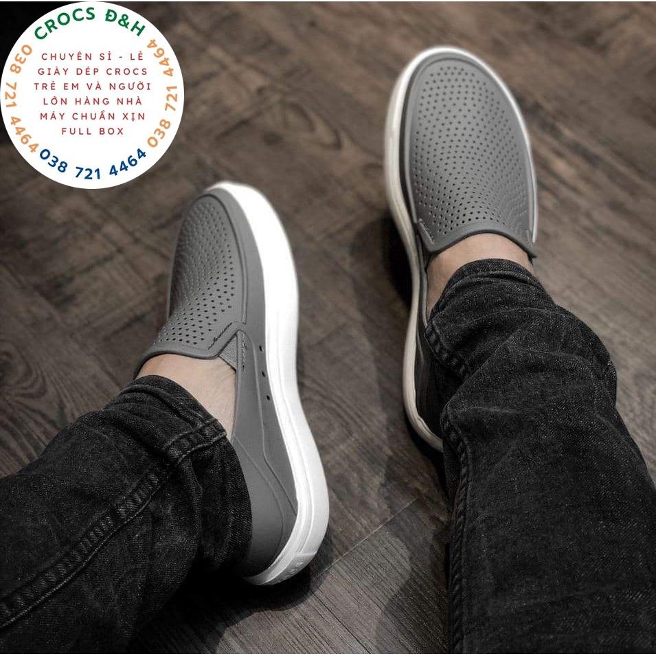 Giày dép - giày nhựa citilane roka slip on cho nam, chống thấm nước, chống trơn trượt, chống hôi chân, hàng xuất xịn