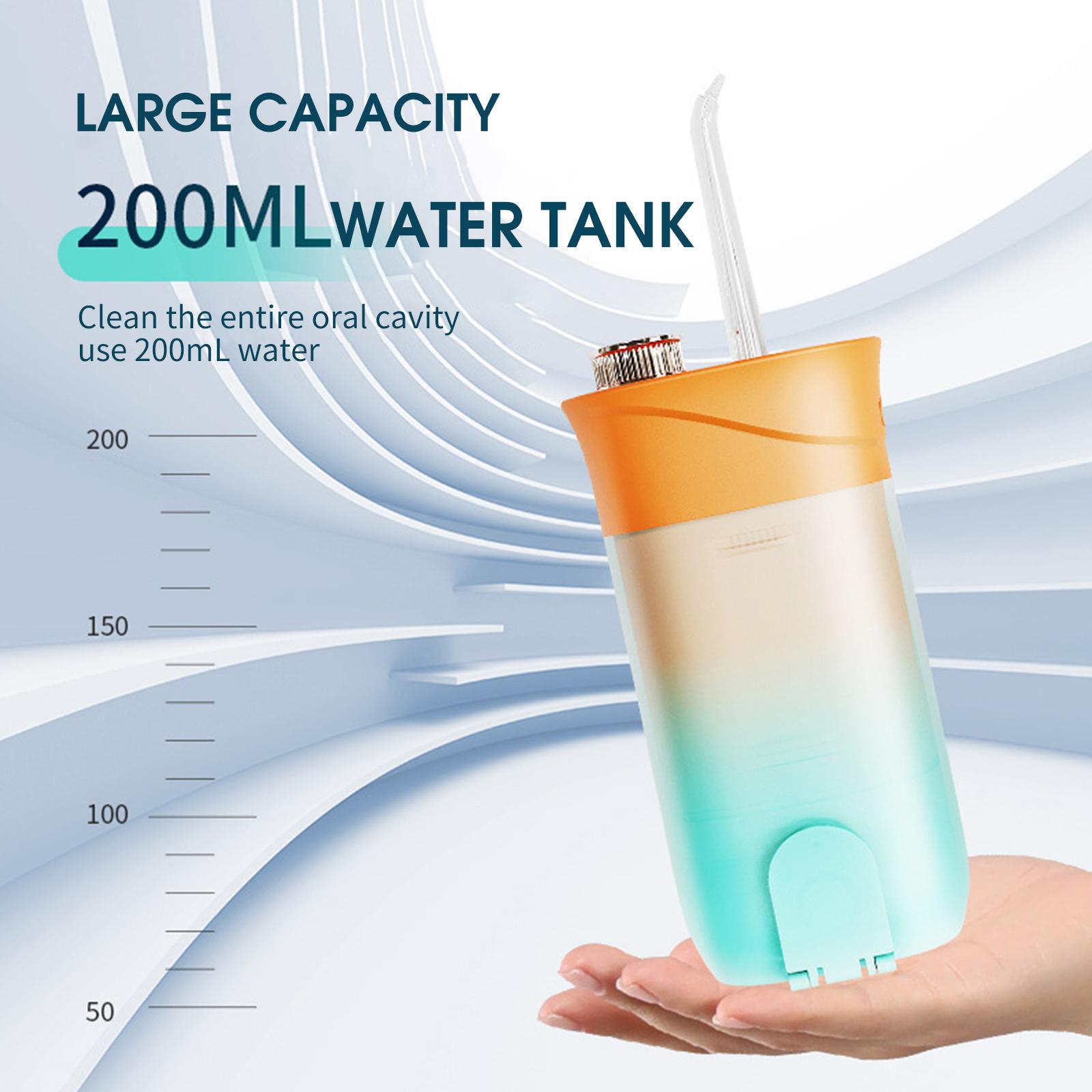 Tăm Nước Sạc Usb 200Ml 3 Chế Độ