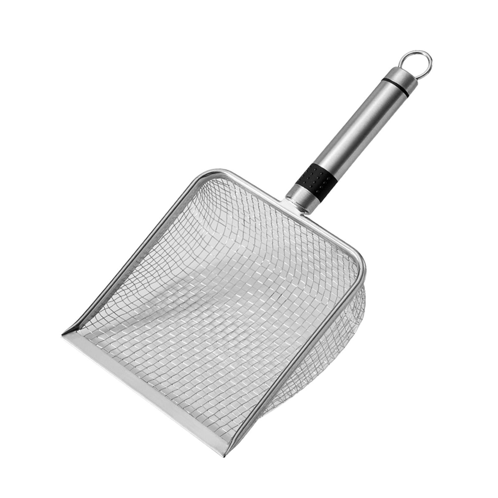 Cat Litter Scooper Pet Sifter Scooper Cleaning Tools Sand  with Handle Sand Sifter Litter Scooper for Fast Sifting Hamster Aquarium Kitten