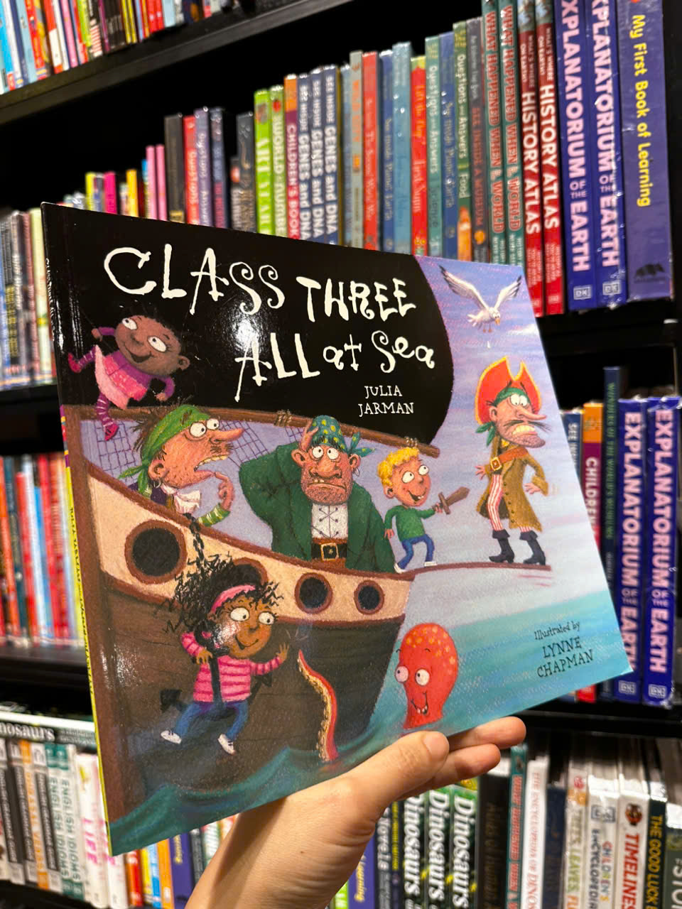 Sách - Class Three All At Sea by Julia Jarman - Sách ngoại văn, sách thiếu nhi tiếng Anh, bìa mềm, nhập khẩu UK