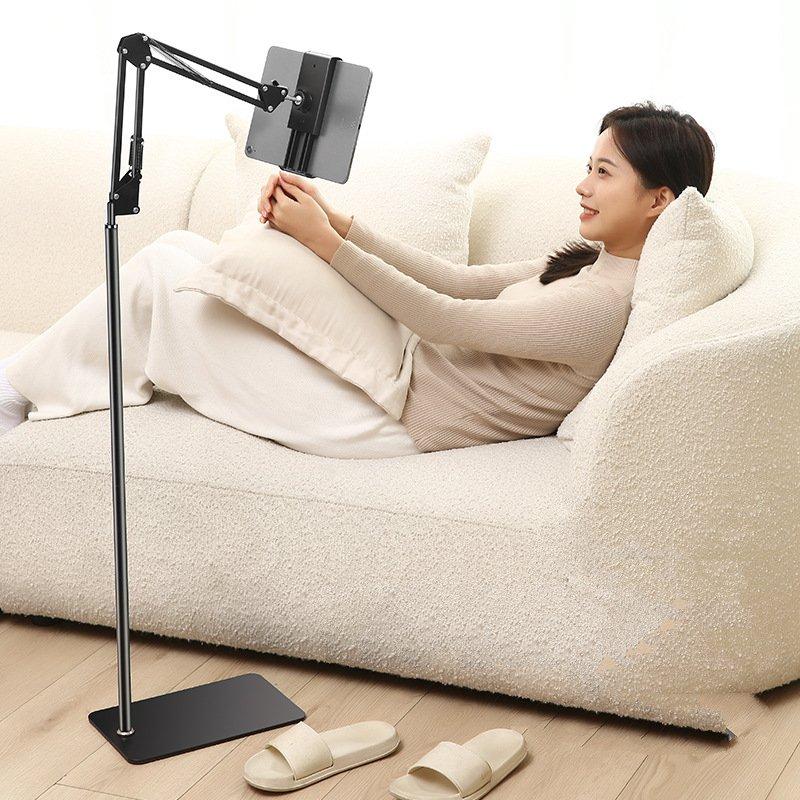 Lazy Arm Universal Giá đỡ cây treo Nhôm Lò Xo cho Điện Thoại Máy Tính Bảng Đỡ Sàn ️ FREESHIP ️
