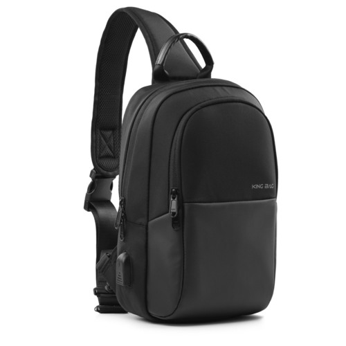 Túi Đeo Chéo KingBag KBG-104-1-BK- Black