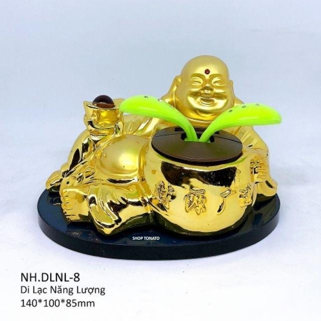 PHẬT DI LẶC ĐỂ XE Ô TÔ NĂNG LƯỢNG MẶT TRỜI SỐ 8