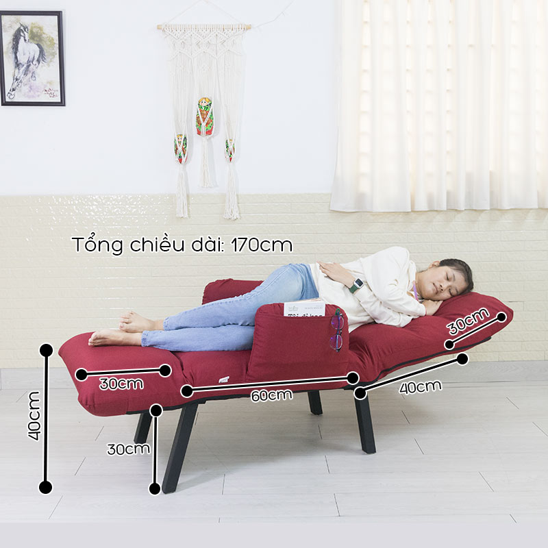 Ghế thư giãn công thái học đa năng dành cho bà bầu, người già, người bị thoát vị đĩa đệm QPG360DO