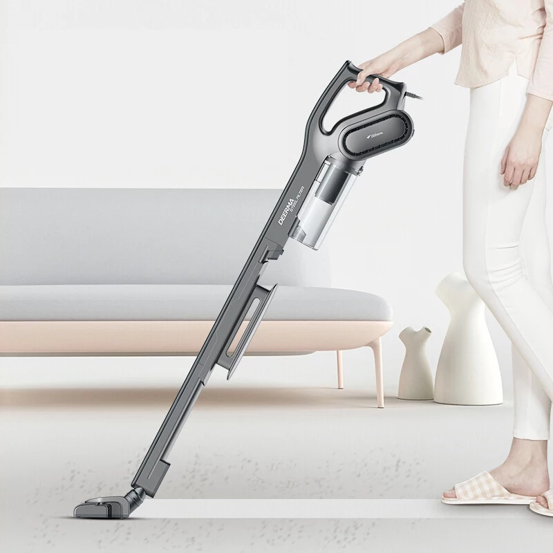 Máy hút bụi Deerma DX700S đi kèm phíc cắm đa năng