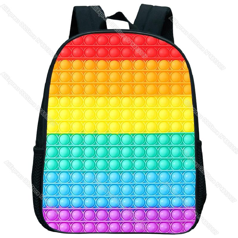Ba Lô Mẫu Giáo Trẻ Em Pop Nó Mini Có Túi Trẻ Em Hoạt Hình Sinh Đựng Tập Đi Ba Lô Mochila Infantil Bé Gái Bé Trai Toddl Tặng