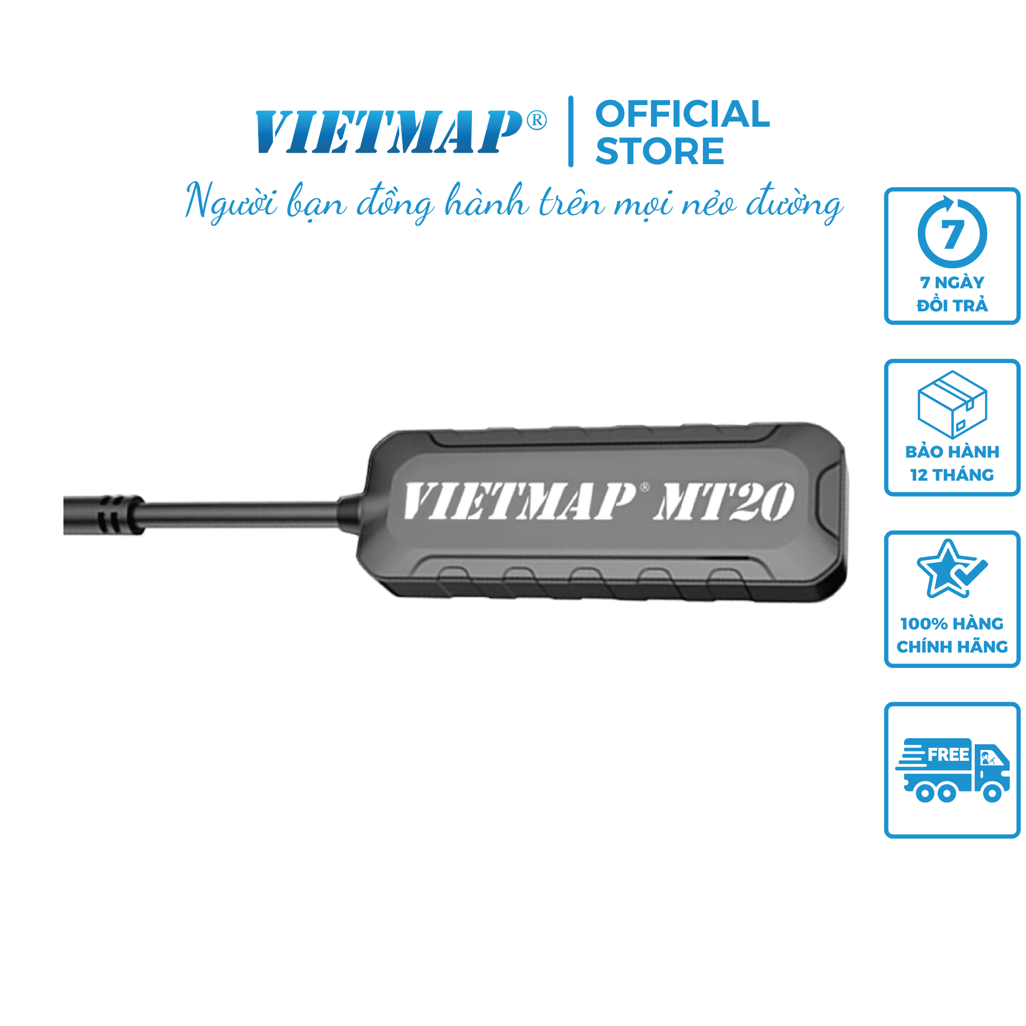 Bộ Định vị ô tô - xe máy Vietmap MT20