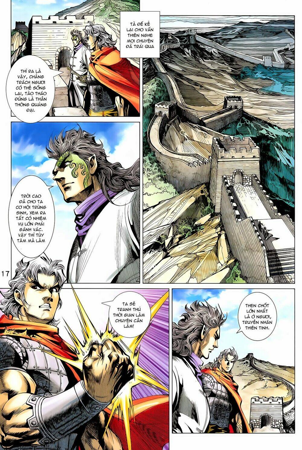 thần binh vấn thiên chapter 16 17