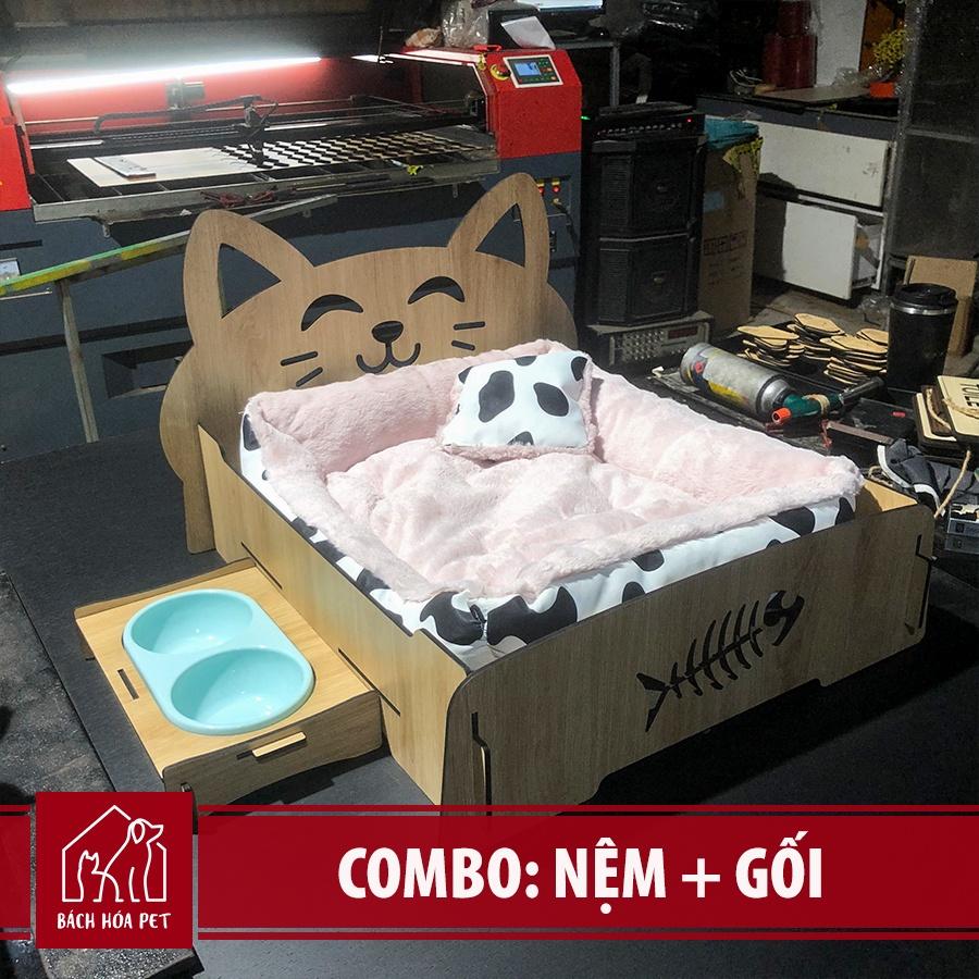 Ổ giường nằm cho mèo cún BHP5 ngủ lắp ghép đơn giản , thiết kế rộng rãi kiểu dáng đẹp