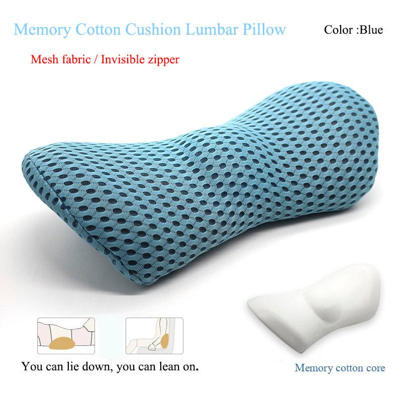 Chậm Lại Nhớ Cotton Vật Lý Trị Liệu Gối Thắt Lưng, Đa Chức Năng Eo Đệm Ngủ Văn Phòng Lái Xe V. V Thỏi Hình