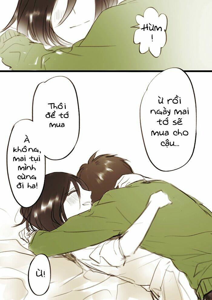 tấn công người khổng lồ - doujinshi our night chapter 1 12