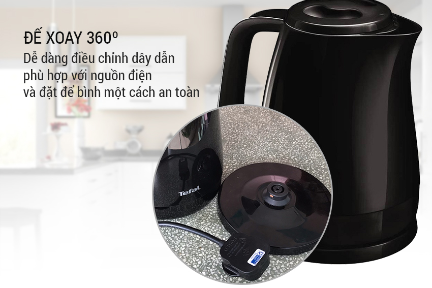 Bình Đun Siêu Tốc Tefal KO150866 (1.5L) - Hàng chính hãng