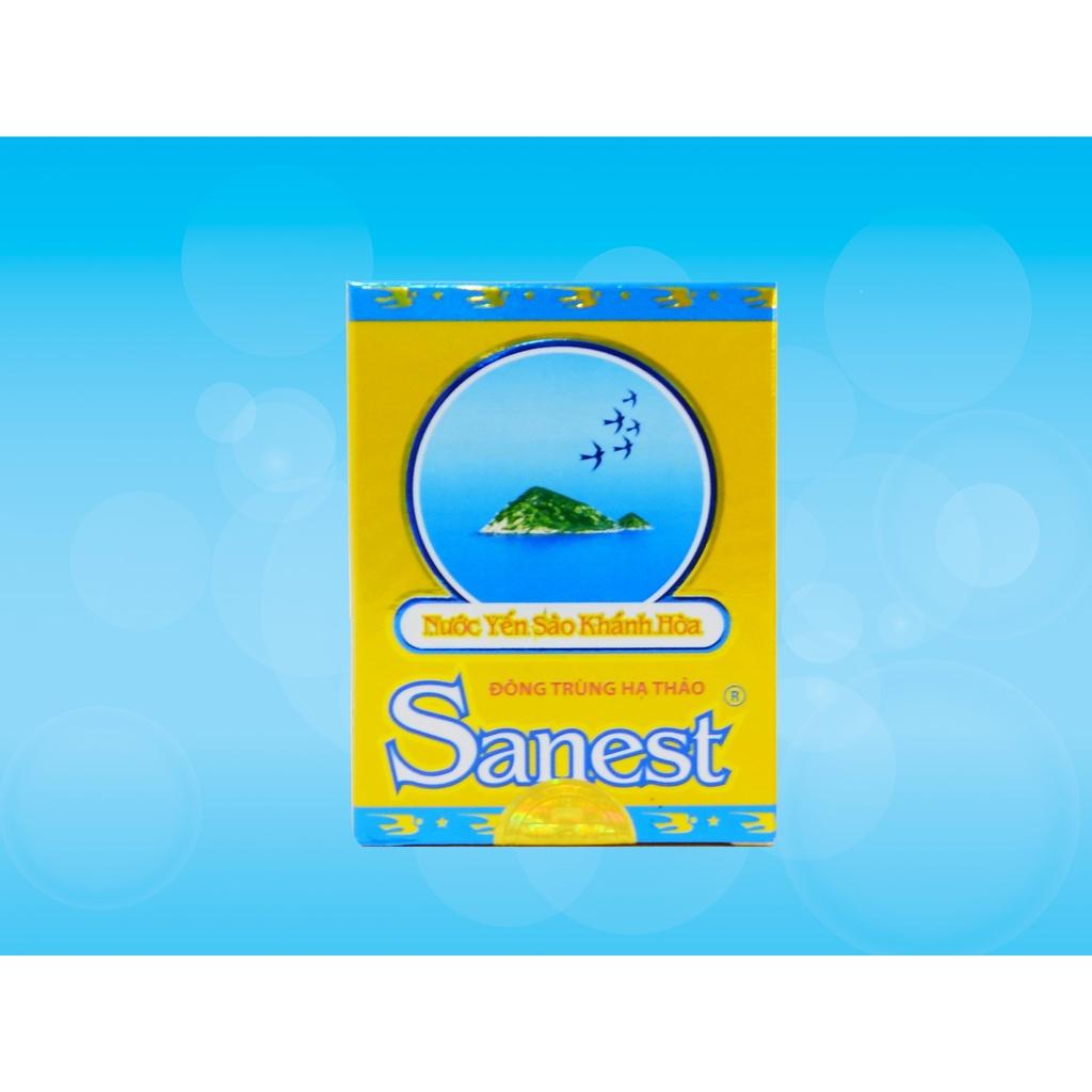Nước Yến sào Khánh Hòa Sanest Đông trùng hạ thảo đóng lọ 70ml - 005