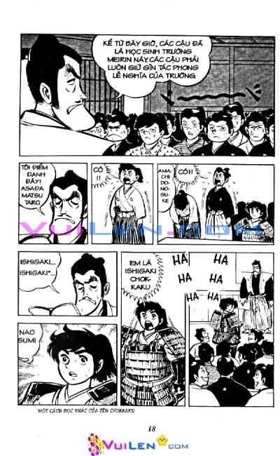 kiếm sĩ góc vuông - chokkaku chapter 1 18