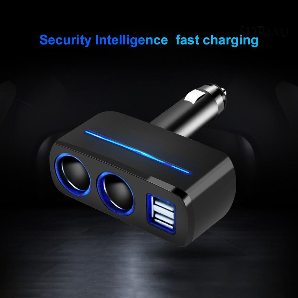 Tẩu Sạc 2 Cổng Usb Cho Xe Hơi