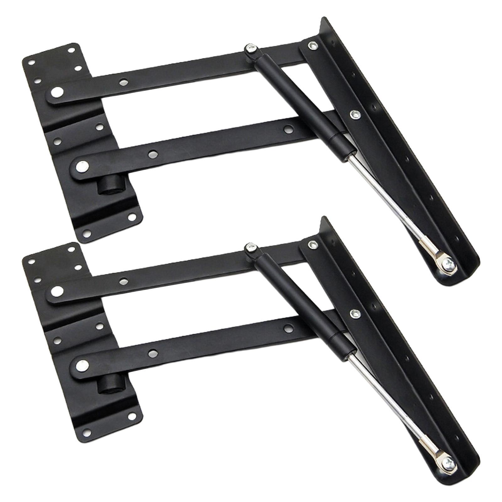 2 Pieces Folding Table Lifting  Gas Hydraulic Hinge Hardware for