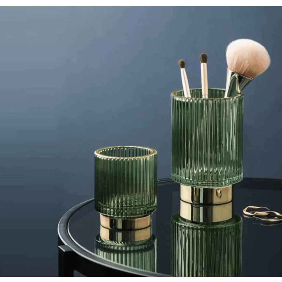 Bộ 2 LỌ ĐỰNG GREEN COSMETICS BRUSH - AsiAMart