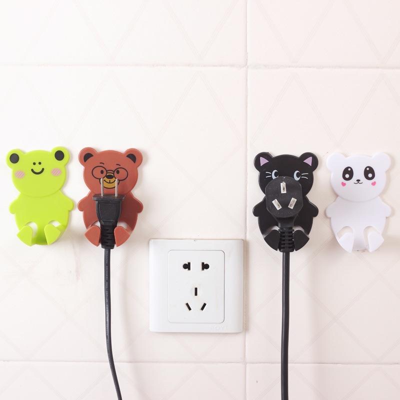 1 Móc Treo Đồ Bằng Nhựa Abs Chất Lượng Cao Hình Hoạt Hình Đáng Yêu