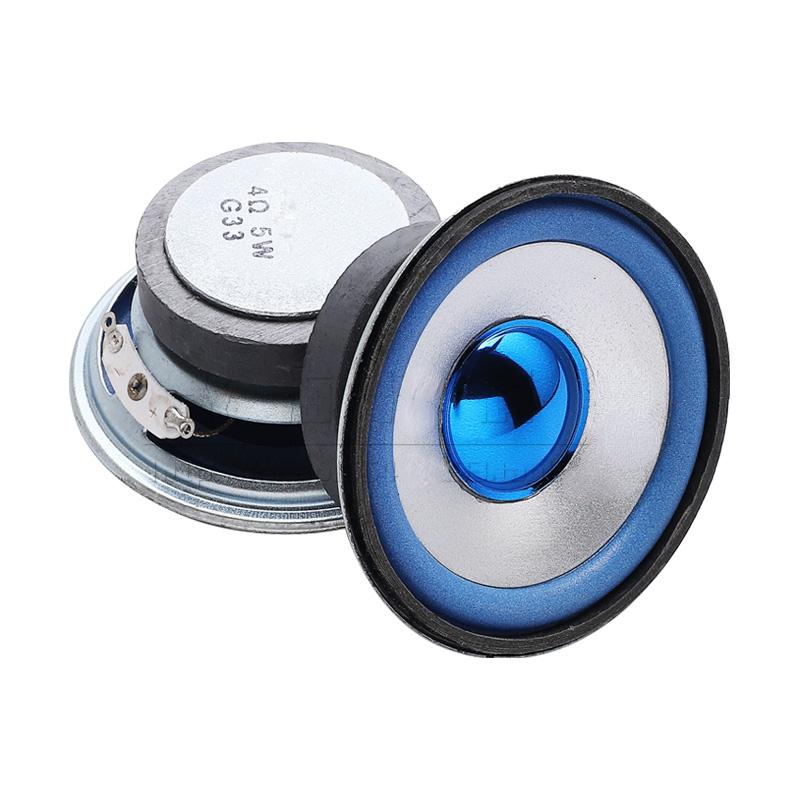 SOTAMIA 2 Cái Loa toàn dải âm thanh di động 2,5 inch 66MM Bộ khuếch đại âm thanh 4 Ohm 5W Loa gia đình cho loa Bluetooth Màu sắc: Loa 4 Ohm 5W
