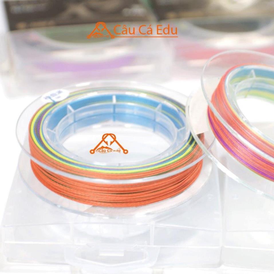 Dây Dù Câu Cá Siêu Bền PE X9 Mạnh Mẽ Dây Nhỏ 2mm Lure Cá Bạo Lực Nhợ Câu Giá Rẻ  Cước 7 Màu - Câu Cá E du