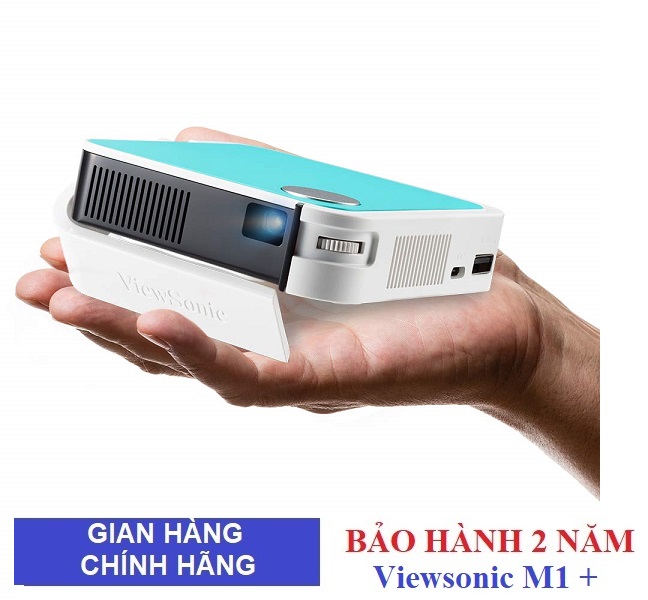 Máy chiếu mini Wifi ViewSonic M1 mini Plus  - Hàng chính hãng