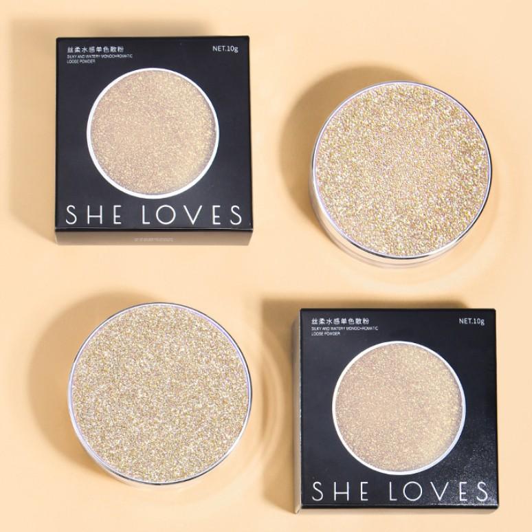 Phấn phủ Sheloves Silky and Water Loose Powder 10g