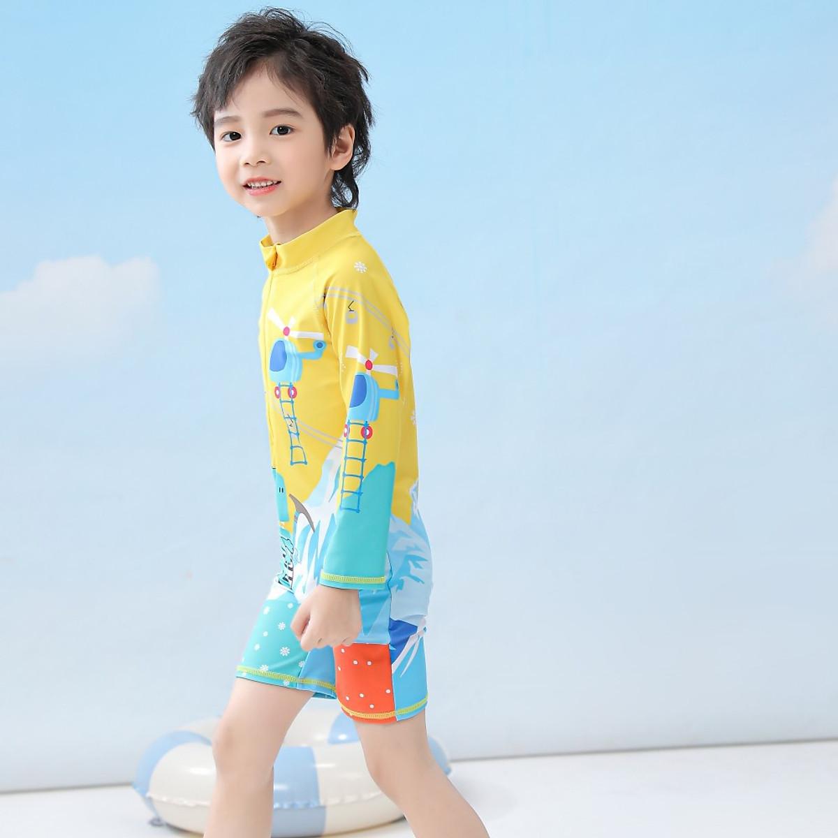 SET BƠI LIỀN THÂN CHO BÉ ĐI BƠI ĐI TẮM BIỂN CHỐNG NẮNG CHỐNG TIA UV