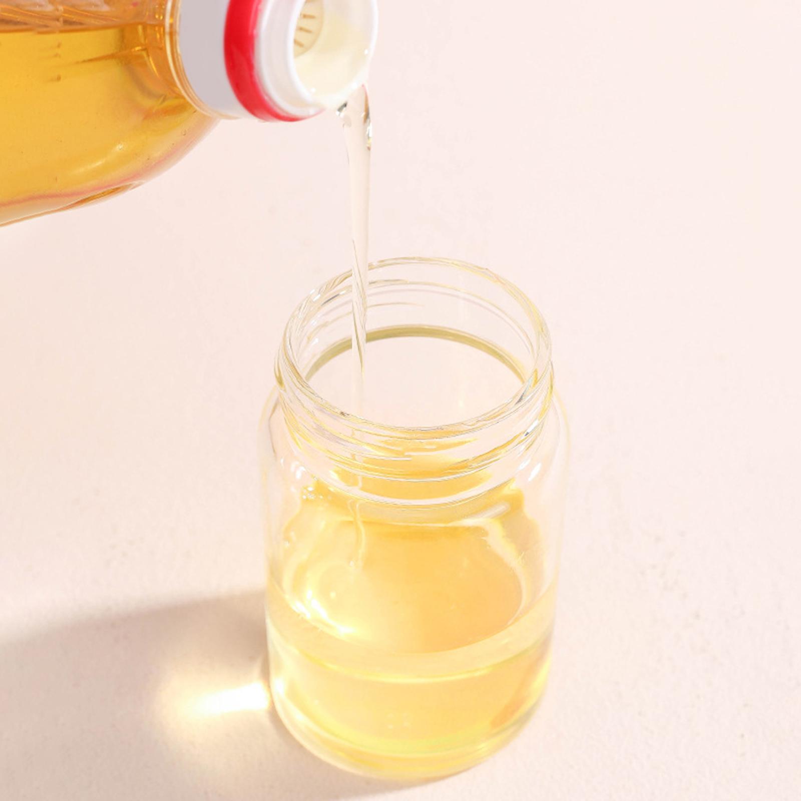 2 Pieces Oil Bottle with Silicone Brush Oil Container for Cooking Baking