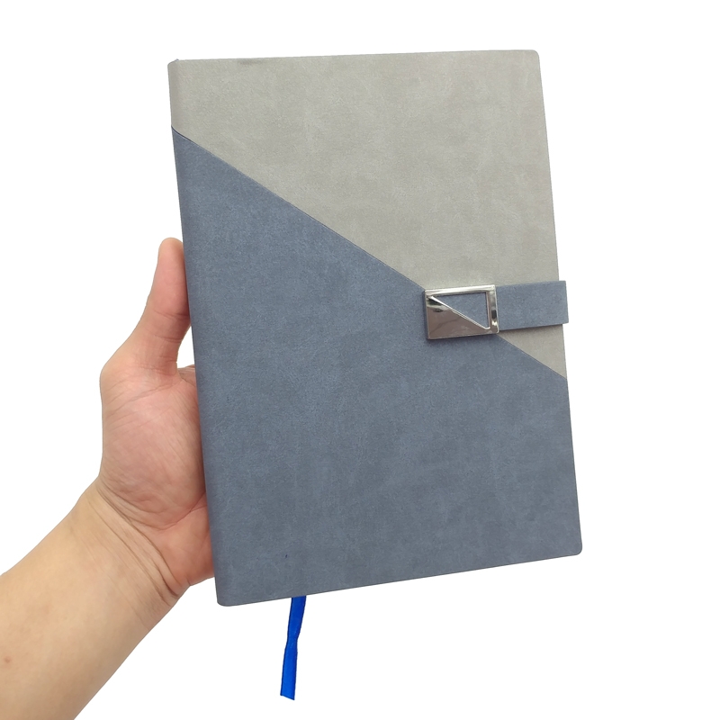 Sổ Bìa Da ST 01-21 Màu Xám