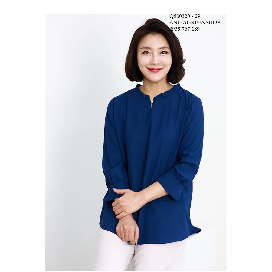 Q500320- ÁO KIỂU NỮ TAY LỠ