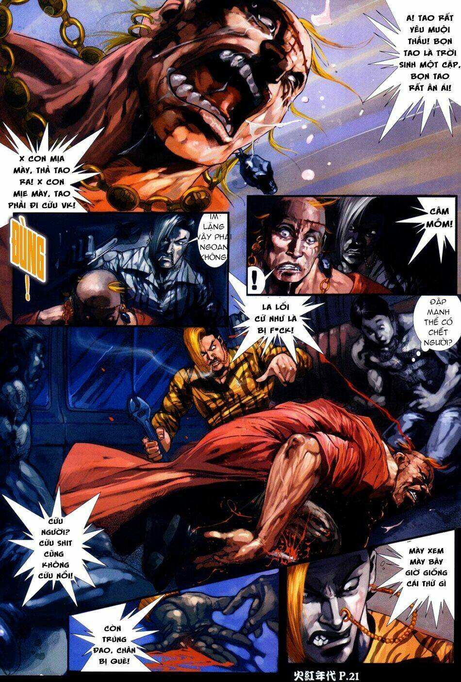 hỏa hồng niên đại hắc cốt đường chapter 46 19