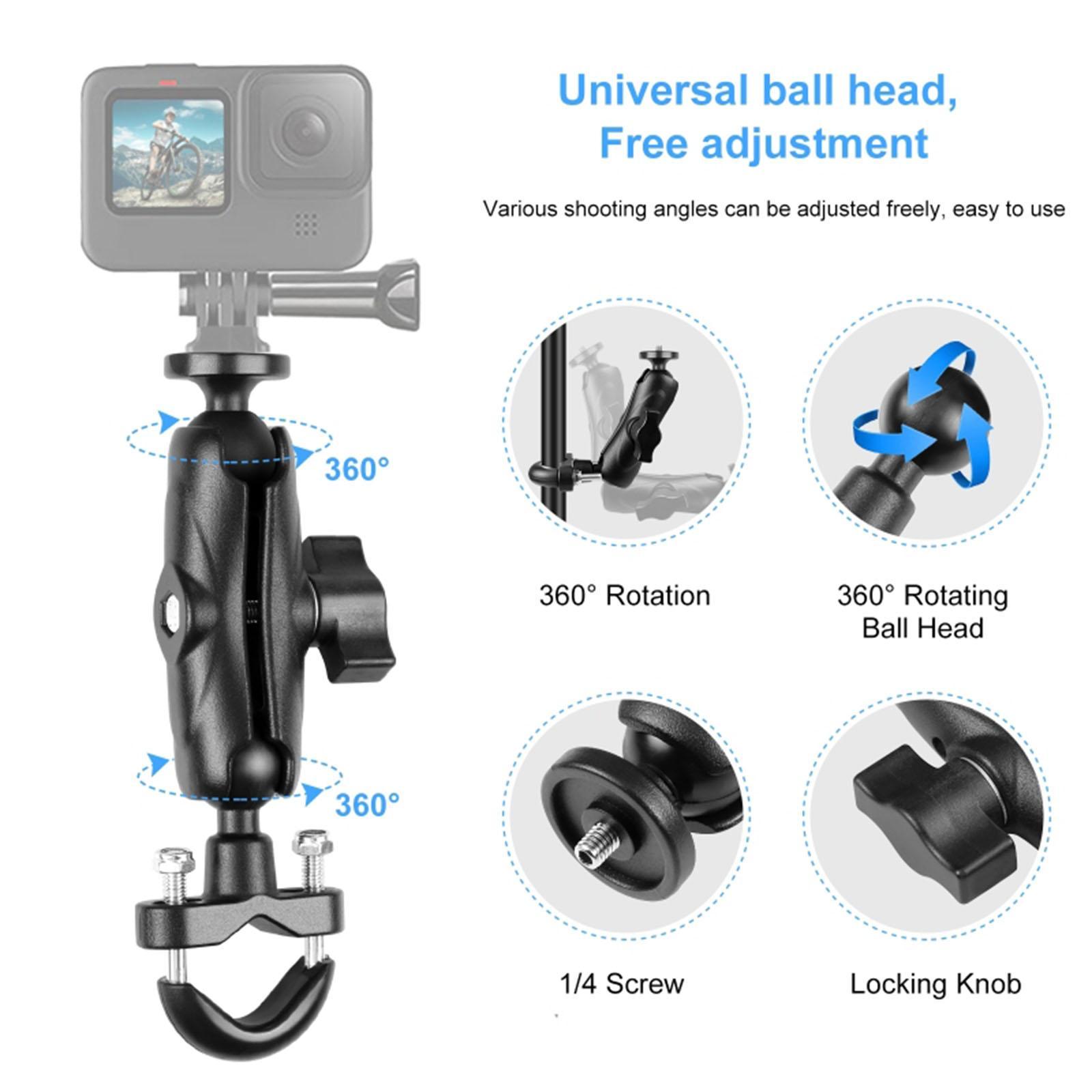 Motorcycle Camera Mount Holder for Camera Accessories Mounting Bracket