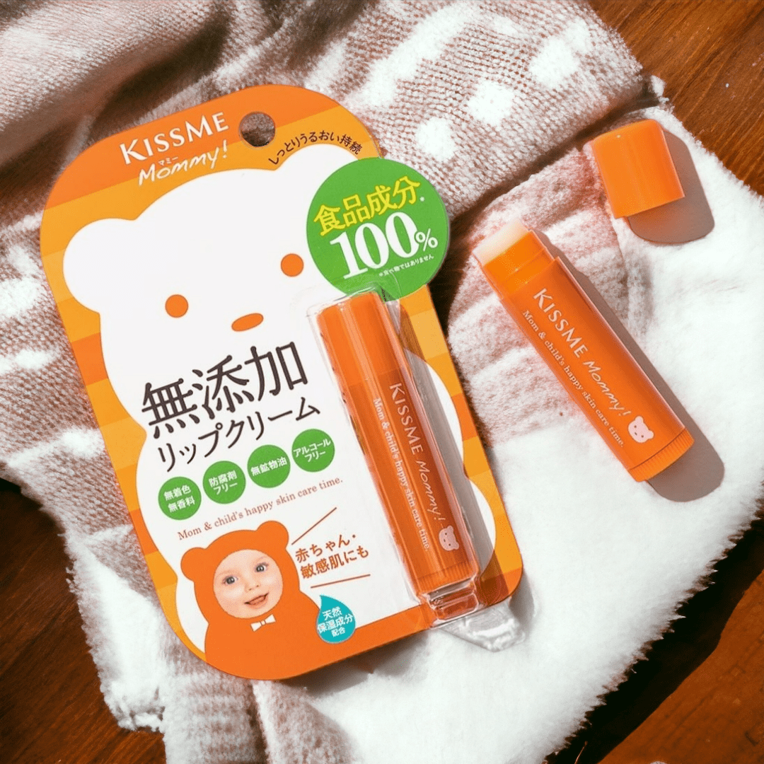 Kem Dưỡng Môi Kissme Mommy Cấp Ẩm Dành Cho Bé Từ 6 Tháng Tuổi Và Làn Da Nhạy Cảm Lip Cream N (2.5g)