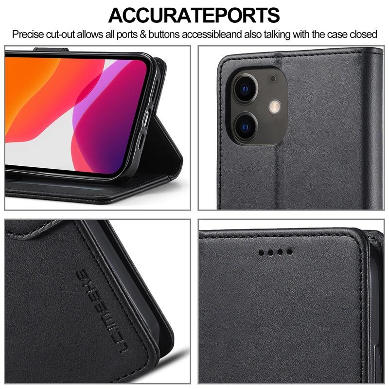 Ốp lưng điện thoại dạng ví da lật có ngăn đựng thẻ dành cho Apple iPhone 12 Pro Max 12 Mini iPhone 11 Pro Max iPhone XS Max XR