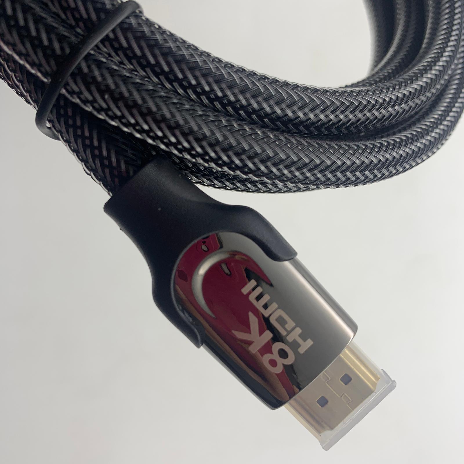 High-Speed, Ultra HD HDMI 2.1 Cable Replacement, High definition 48Gbps 8K HDMI Cable Connect Wire Fits for Xbox, TV PC, DVD Player