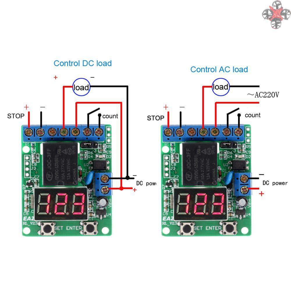 Bảng Mạch Đếm Ct 1.1 Dc12V 0~999