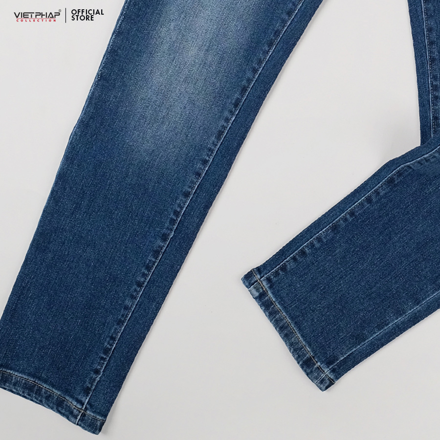 Quần Jeans Nam Cao Cấp VIỆT PHÁP/ Chất Liệu Cotton co giãn, độ bền màu cao 3611