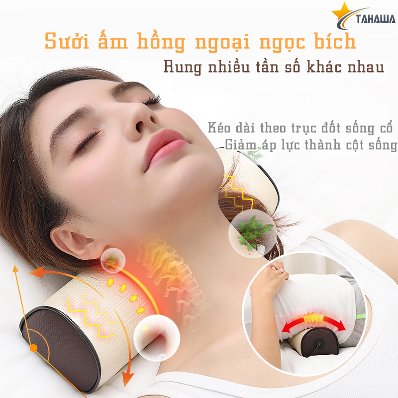 Gối Massage Đa Năng Tahawa TH-G22T là chiếc gối massage cổ vai gáy thư giãn đa năng, cao cấp mang lại nhiều tác dụng, là giải pháp hồi phục sức khoẻ nhanh chóng, lấy lại tinh thần thư giãn thoải mái